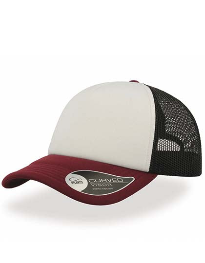 White/Black/Burgundy / One Size