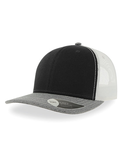 Black/Grey Melange/White / One Size