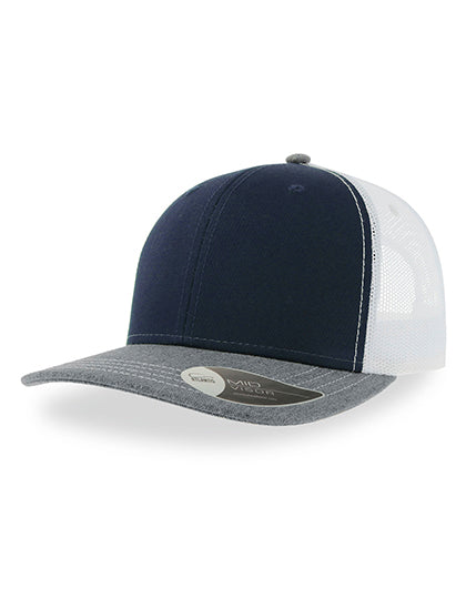 Navy/Grey Melange/White / One Size