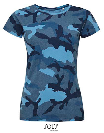 Naiste Camo T-särk
