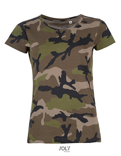 Naiste Camo T-särk