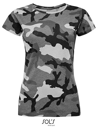 Naiste Camo T-särk