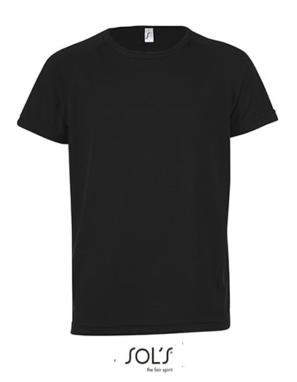 Laste Raglan varrukatega T-särk sportlik
