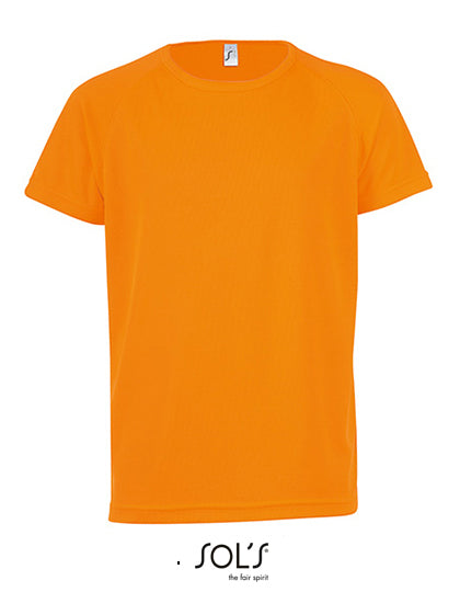 Laste Raglan varrukatega T-särk sportlik