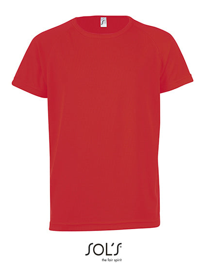 Laste Raglan varrukatega T-särk sportlik