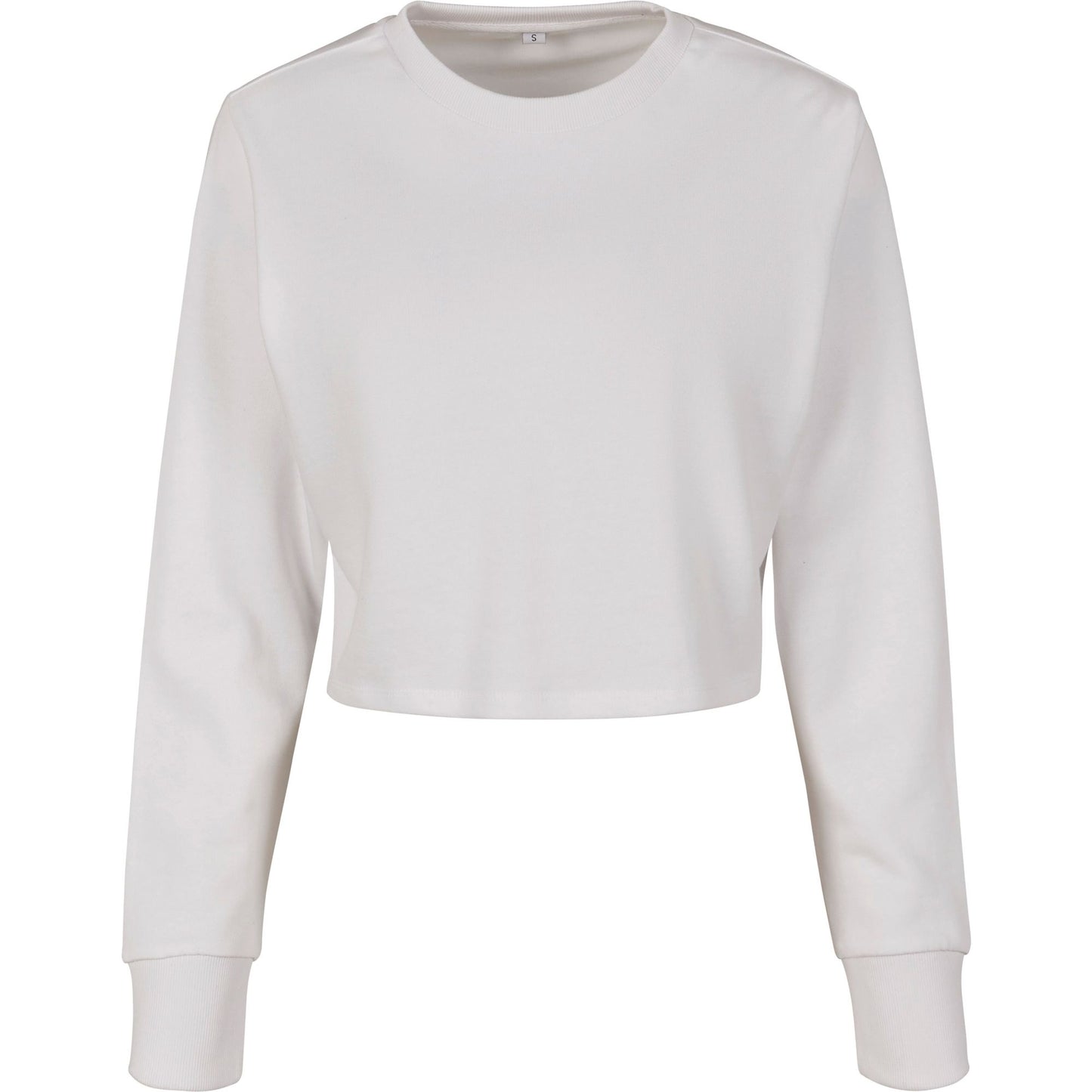Naiste Terry Cropped Crew
