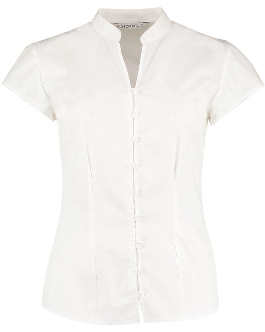 Naiste Fit Mandarin Pluus