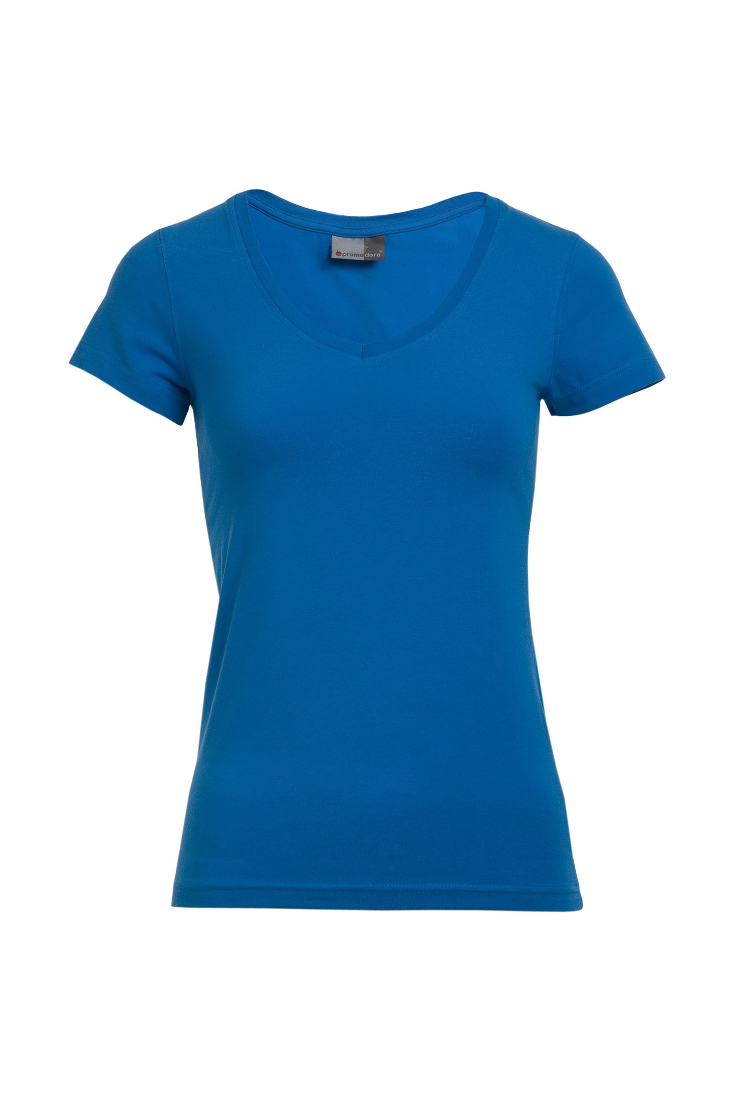 Naiste Slim Fit V-Neck-T