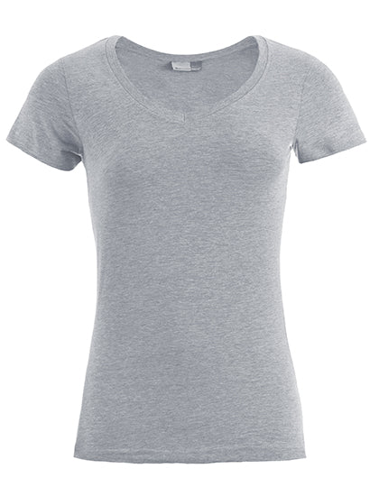 Naiste Slim Fit V-Neck-T